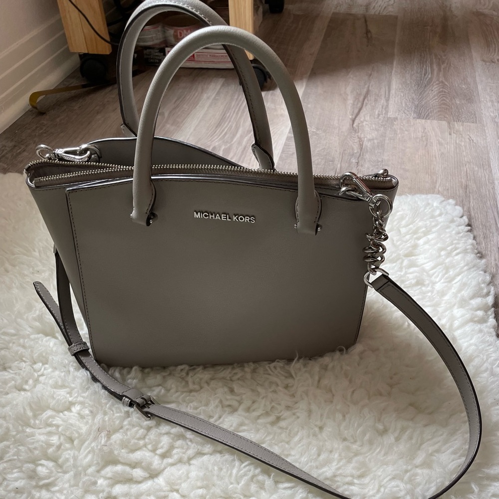 Authentic used Michael Kors shoulder purse.